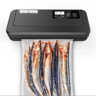 Home vacuum sealerเครื่องซีลสูญญากาศ ปิดปากถุง Vacuum Sealer  สีดำ ready to deliver(แถมฟรี!!! ถุง10ใบ)