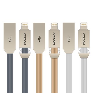 สายชาร์จ Joyroom รุ่น S-M337 Crystal cable 2.1A สายยาว 1 เมตร มีไฟ LED แสดงสถานะของการทำงาน