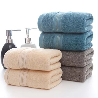 ผ้าเช็ดตัว เนื้อผ้าหนาอย่างดี ผ้าcotton100% มี 3 สีขนาด70*140cm M99