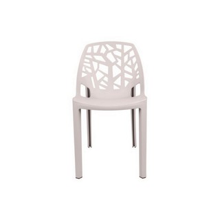 เก้าอี้ พลาสติก AMAZON สีน้ำตาล SPRING น้ำตาล | SPRING | AMAZON สีน้ำตาล เก้าอี้สนาม เก้าอี้สนาม Outdoor Furniture เก้าอ