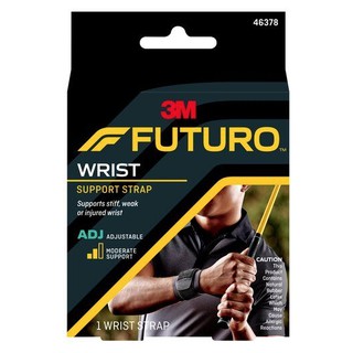 Futuro wrap around wrist supportพยุงข้อมือ ปรับกระชับได้ สีดำ 3M