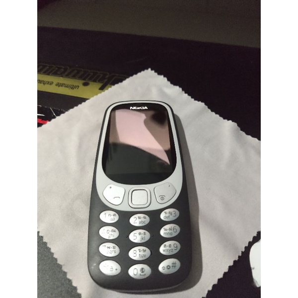 Nokia3310(4G)ของแท้ใช้งานปกติมีรอยตามการใช้งานนิดหน่อยขายตามสภาพส่งจากไทย🇹🇭✅