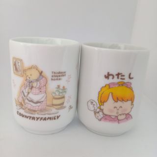 แก้วน้ำชาลายการ์ตูนคละแบบ
