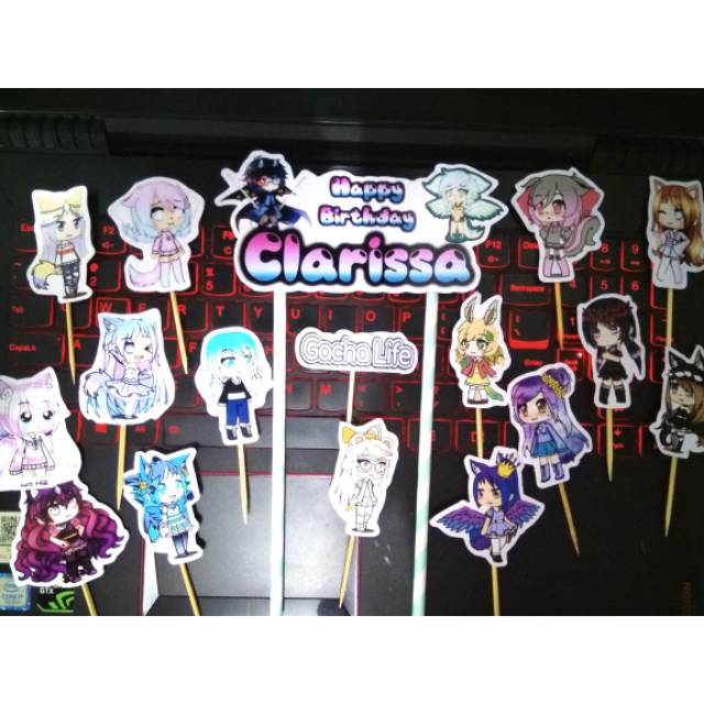 Gacha life เค้กท็อปเปอร์