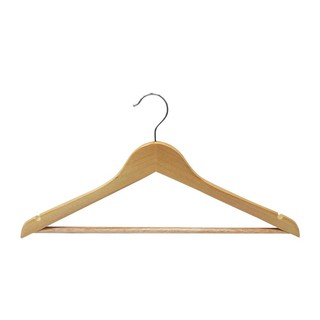 ไม้แขวนเสื้อไม้ WHM66116 (1x1) HLWOODEN CLOTH HANGER HOME LIVING WHM66116