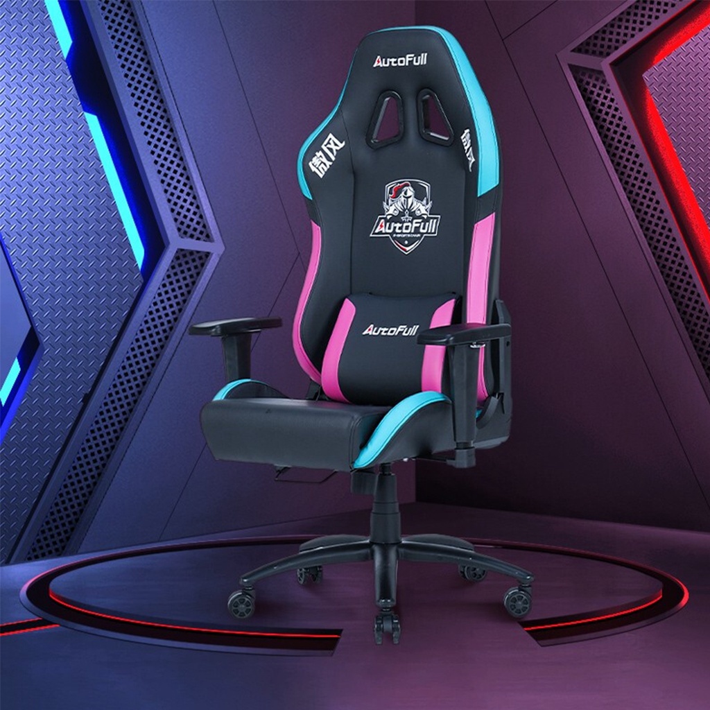 คีย์บอร์ดและเมาส์✶Autofull  Gaming Chair + Ergonomic เก้าอี้เกมมิ่ง เพื่อสุขภาพ รุ่น  AF902