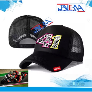 Alex espargaro Aprilia Podium Snapback หมวกตาข่าย