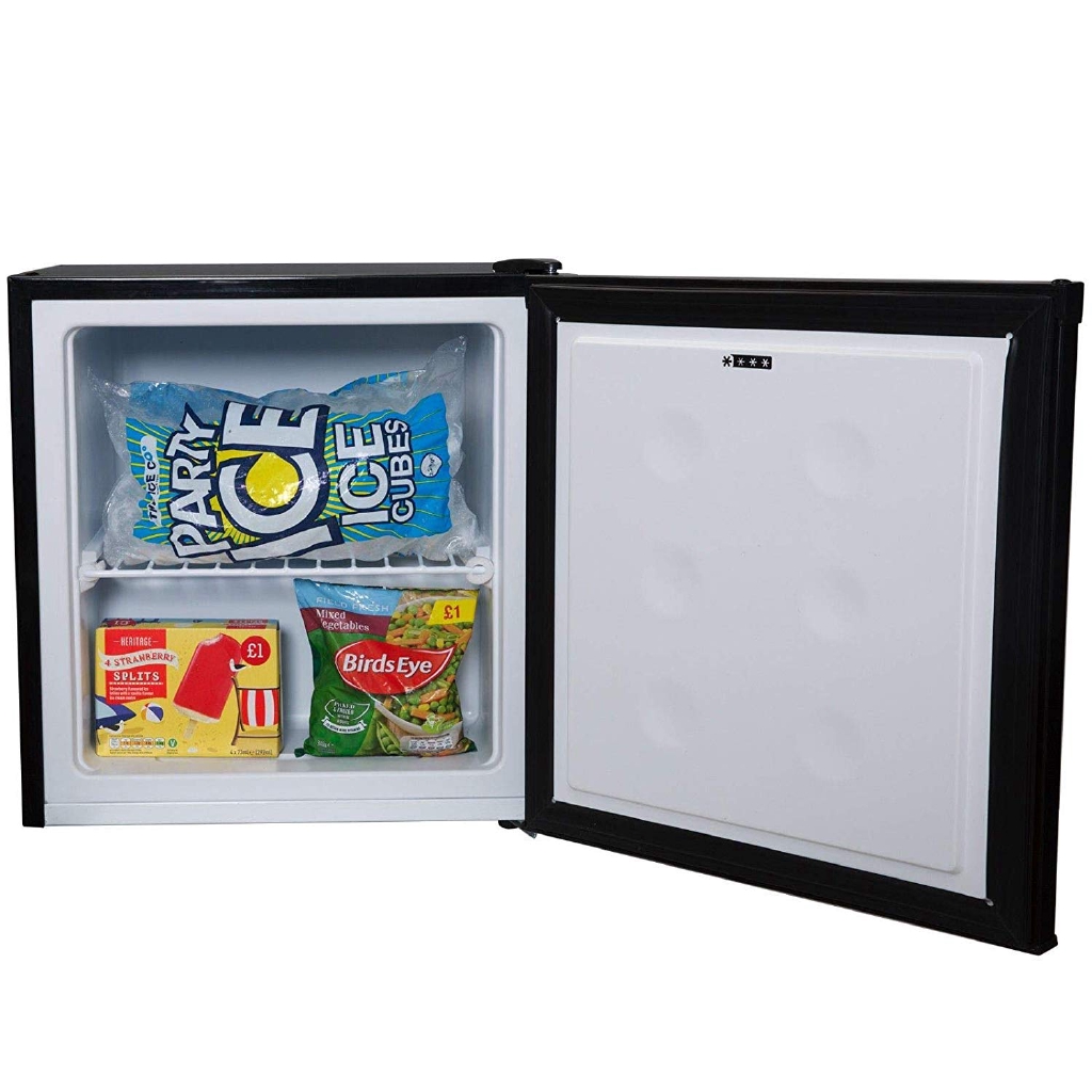 {Starting}Black Counter Table Top Mini Freezer With A Energy Rating
