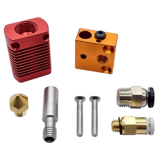 【Hot Sell】3D Full Metal J-Head CR10 Hotend Extruder Kit Hot End Kit for Ender-3 CR10 10S Bowden Extruder 24V 40W 3D Printer Parts