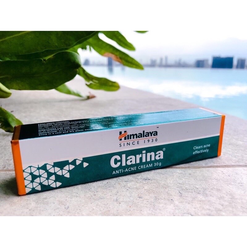 Himalaya Clarina Anti-Acne Cream 30 g.ครีมแต้มสิวสูตรพิเศษ - himalaya ...