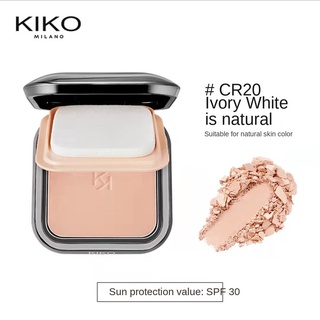 Kiko ชุดแป้งฝุ่น ควบคุมความมัน ติดทนนาน สําหรับแต่งหน้า Spf25