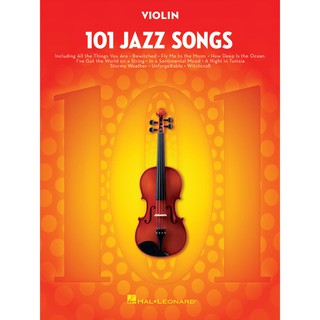 101 JAZZ SONGS FOR VIOLIN#HL 00146371