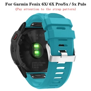 สายนาฬิกาข้อมือซิลิโคน แบบเปลี่ยน สําหรับ Garmin Fenix 7 7X 7S 6 6S 6X Pro GPS 5 5X 5S Plus