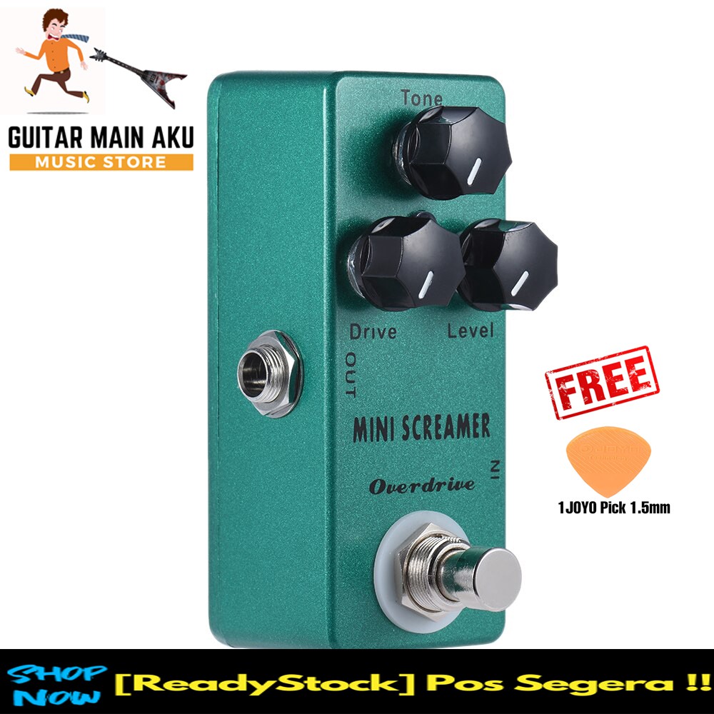 Mosky Screamer Overdrive (TS9 Overdrive) Mini Guitar Effect Pedal
