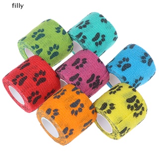 [FILLY] 5cmx4.5m Tape Self Adhesive Elastic Bandage Finger Joints  Non-woven Cohesive  DFG