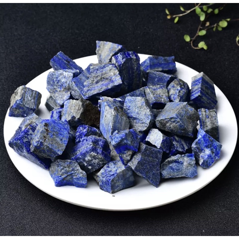1 Pc Natural Lapis ลาปีสLazuli Rough Stone for Healing and Meditation