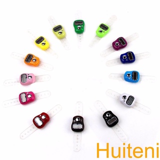 Useful Electronic Row Counter Finger Ring Digit Marker LCD Tally Counter【Huiteni】