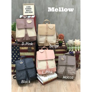 Mellow Plaited 3 in 1 Shoulder Backpack ❤️ โปร 1 แถม 1   Code:B1D040265  แบรนด์แท้ 100% งาน Outlet