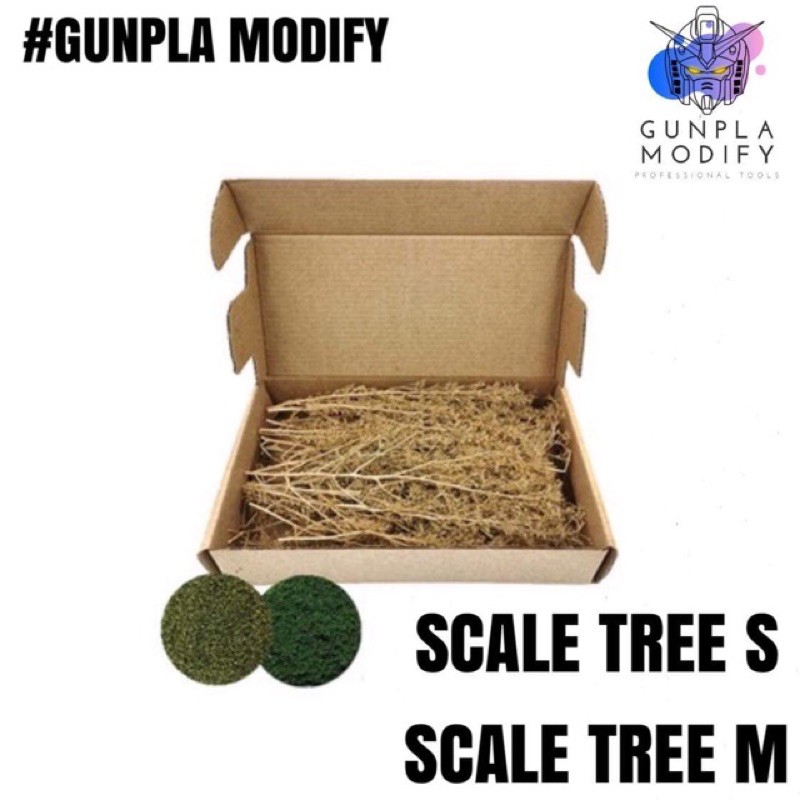 GG DIORAMA ต้นไม้สำหรับตกแต่งฉาก Scale Tree