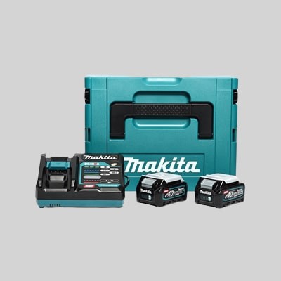 MAKITA DC40RA - BATTERY BL4025 X2 + DC40RA + BOX