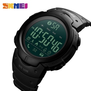 SKMEI Fashion Smart Watch Men Calorie Alarm Clock Bluetooth Watches 5Bar Waterproof Smart Digital Watch Relogio