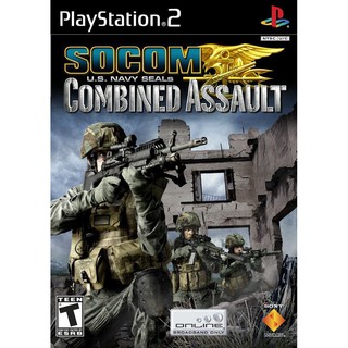 แผ่นเกมส์ PS2 Socom us navy seals : Combined assault