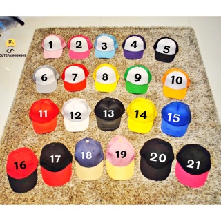 หมวกเด็ก เกรดA ราคาส่ง สี 1-15