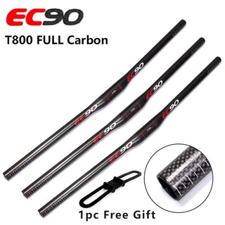 【พร้อมส่ง】EC90 แฮนด์จักรยานคาร์บอนไฟเบอร์ 31.8*660/680/700/720mm MTB Handlebar แฮนด์จักรยาน จักรยานเสือภูเขา