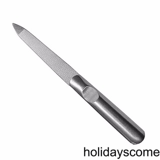 [HCLM] Stainless Steel Professional Nail File Double Sides Great for Thick Nails