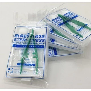 STERI-DRESS (สเตอริ-เดรส) ชุดทำแผล “ปลอดเชื้อ 1กล่องมี12ชุด