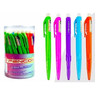 ปากกา PENCOM OG-5 Fancy สีน้ำเงิน 0.5 mm.ด้ามคละสี