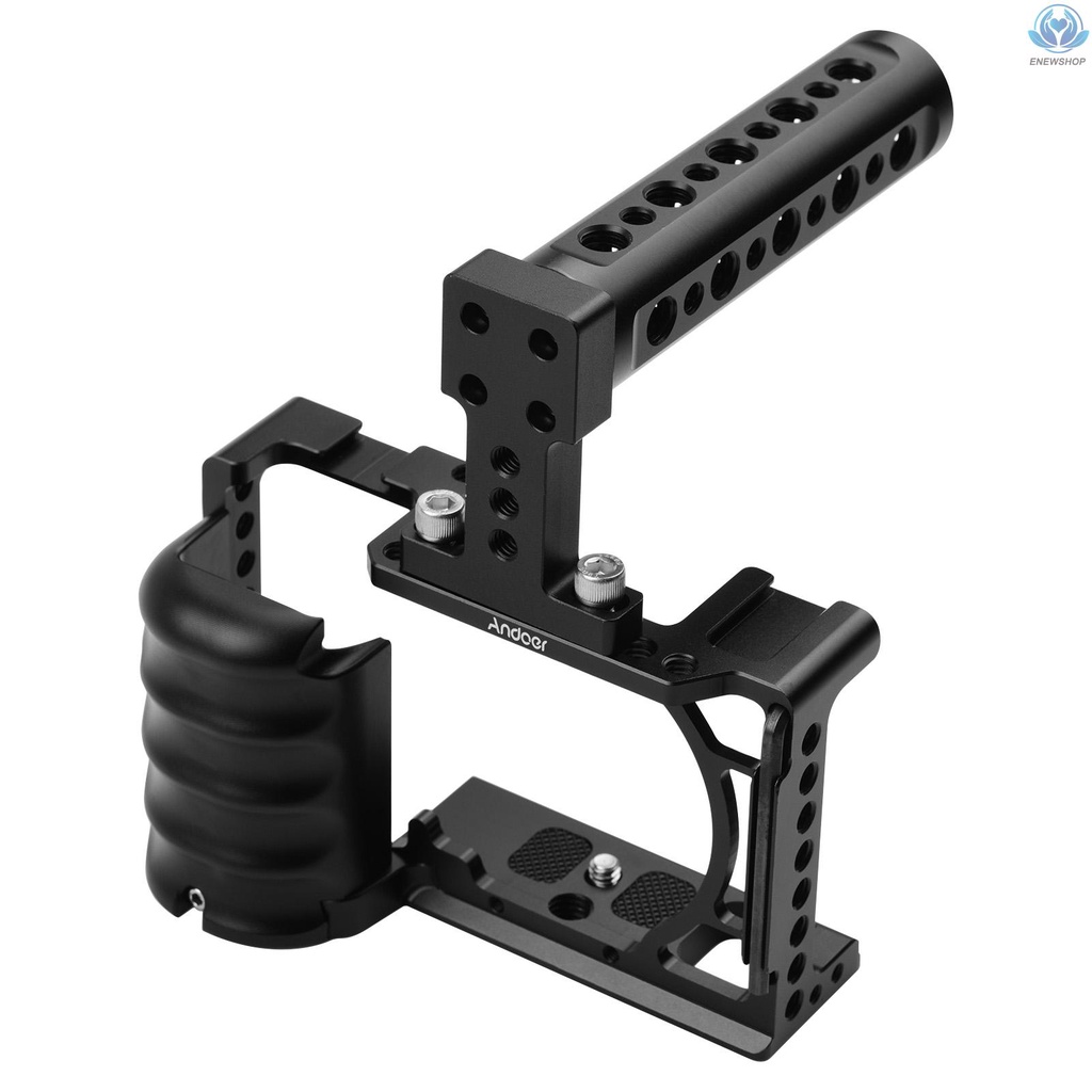 ราคาถูก۩อุปกรณ์เสริมกล้อง Sony A6000 A6100 A6300 ฮู้ด + เลนส์ UV ฝาปิด