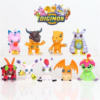 โมเดล ดิจิมอน Digimon ครบชุด 9 ตัว น่ารัก ราคาถูกที่สุด สินค้าพร้อมส่ง เก็บปลายทางได้