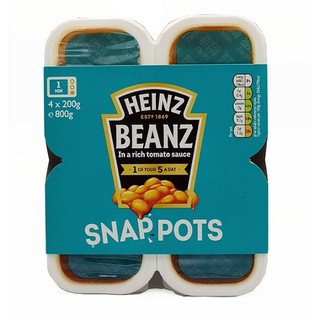 Heinz Baked Beans Snap Pots 800gm Heinz Baked Beans Snap Pots 800gm