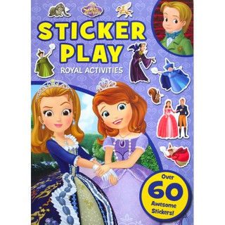 บงกช หนังสือต่างประเทศ Disney Junior Sofia the First: Sticker Play Royal Activities