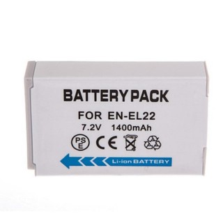 For Nikon แบตเตอรี่กล้อง รุ่น EN-EL22 Replacement Battery for Nikon