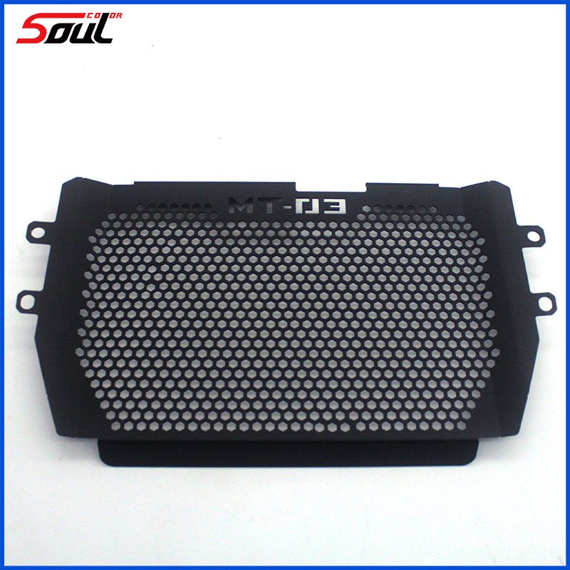 Aluminum Motorcycle Black Radiator Guard Radiator Cover Fits For Yamaha ...