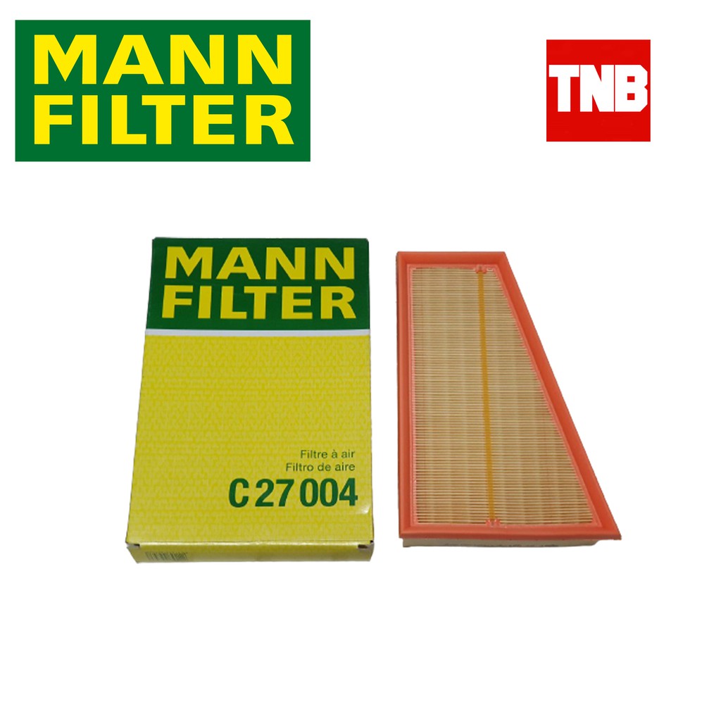 MANN FILTER BENZ ไส้กรองอากาศ  เครื่อง M270 รุ่น CLA(W117) GLA(W156) W169 W242 W246 C27004 OE 270 09