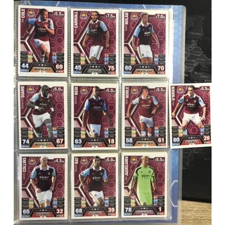 Premier League 2013/14 Topps Match Attax - West Ham United