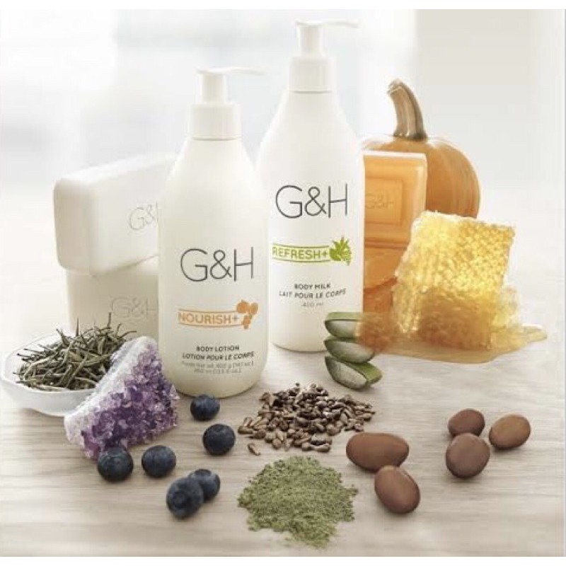 ครีมอาบน้ำ จีแอนด์เอช สูตร เนอริช และ รีเฟรช Amway GH Body wash Nourish
