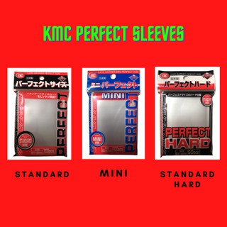 KMC Perfect size sleevesซองใส่การ์ด Mini size(ใส่แวนการ์ด/ยูกิ)มSTANDARD SIZE(ใส่บัดดี้/โปเกมอน)