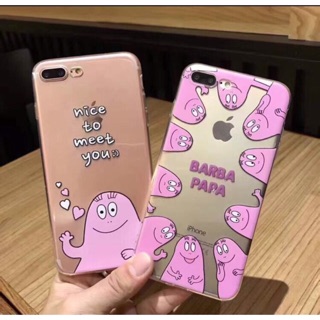 เคสบาบาปาป้า 2ลายใหม่ น่าร้ากก เคสใสtpuนิ่มทั้งอัน คลุมเครื่อง สกรีนสวย