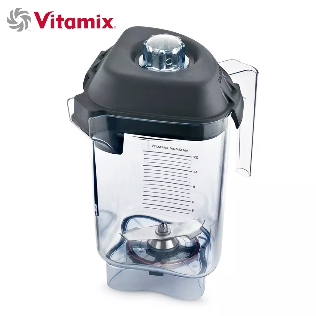 โถปั่น Vitamix Advance 48 Oz / 1.4 L พร้อมฝาปิดและใบมีด ของแท้ สำหรับ Vitamix รุ่น Drink Machine Advance, Quiet One, T&G