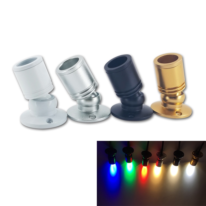 1w 3W Mini Spotlight Led โคมไฟเพดานโคมไฟดาวน์ไลท์เครื่องประดับตู้รวม Led Driver