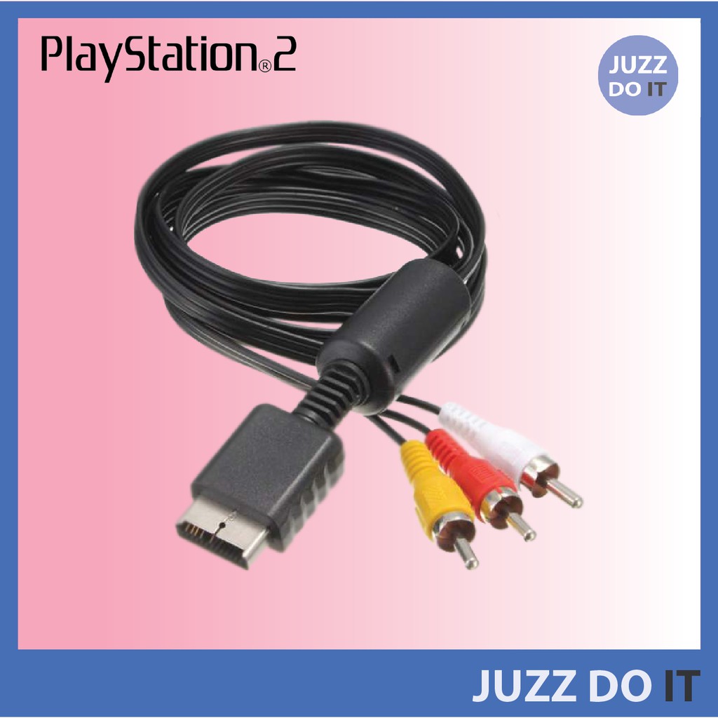 สาย AV สำหรับเครื่องเกม PlayStation 1/2/3 AV Cable for Sony Playstation