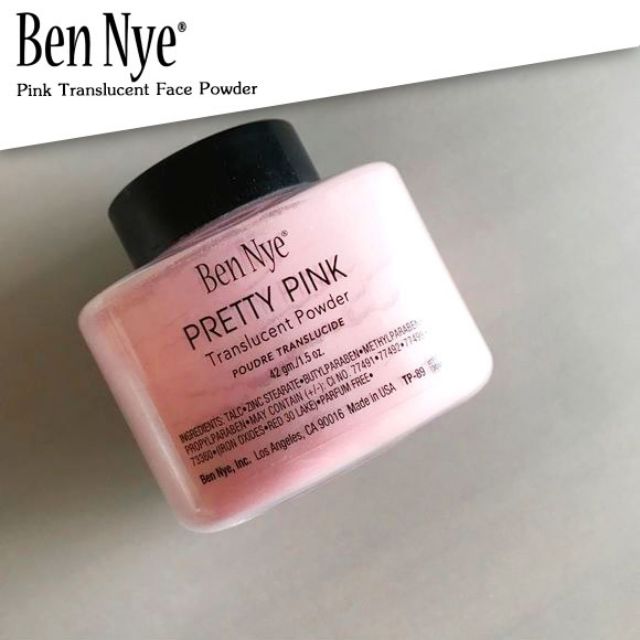 ผลการค้นหารูปภาพสำหรับ Ben Nye Pretty Pink Translucent Powder