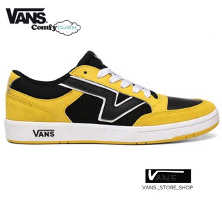 VANS COMFYCUSH SPORT LOWLAND SULPHUR BLACK SNEAKERS สินค้ามีประกันแท้