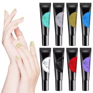 เจลปั้มลาย สำหรับปั้มลาย ต้องอบให้สีแห้ง สีแน่น เข้ม ปั้มติดง่าย