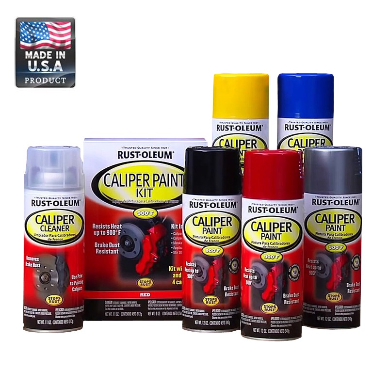 สีสเปรย์พ่นเบรค Caliper คาลิปเปอร์ ปั้มเบรค ฝาครอบดรัมเบรค สำหรับรถยนต์