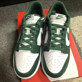 ❖✵▧Nike Dunk Low “Team Green” 2021 รองเท้าผ้าใบกีฬาใหม่ DD1391-101